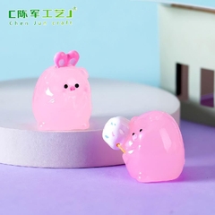 Phụ Kiện Tiểu Cảnh - Mô Hình Heo Con, Heo Dạ Quang (ZC-979) - Tiểu Cảnh Trang Trí Chậu Sen đá, Hồ Cá, Bonsai, Terrarium