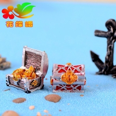 Phụ Kiện Tiểu Cảnh - Mô Hình Rương Kho Báu (ZC-269) - Tiểu Cảnh Trang Trí Chậu Sen đá, Hồ Cá, Bonsai, Terrarium