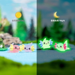 Phụ Kiện Tiểu Cảnh - Mô Hình Cá Thòi Lòi Dạ Quang (ZC-206) - Tiểu Cảnh Trang Trí Chậu Sen đá, Hồ Cá, Bonsai, Terrarium