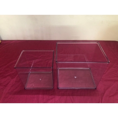 Keo Betta Trong Suốt 20x15x18cm và 15x12x15cm -  Keo Show Nhựa Chất Liệu Cao Cấp