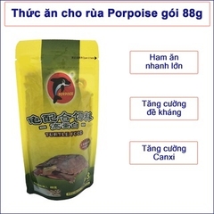 Cám Rùa PORPOISE gói 88gram - Thức Ăn Đầy Đủ Dinh Dưỡng Cho Rùa và Các Loài Bò Sát