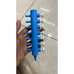 Đầu Chia Oxy Có Van Khóa - Van Oxi Loại Tốt, Sử Dụng Được Dây 4-8mm