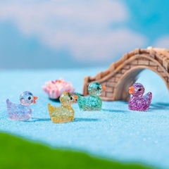 Phụ Kiện Tiểu Cảnh - Mô Hình Vịt Dạ Quang Kim Tuyến (ZC-983) - Tiểu Cảnh Trang Trí Chậu Sen đá, Hồ Cá, Bonsai, Terrarium