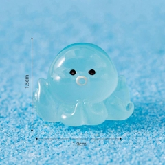 Phụ Kiện Tiểu Cảnh - Mô Hình Bạch Tuộc Dạ Quang (ZC-211) - Trang Trí Chậu Sen đá, Hồ Cá, Bonsai, Terrarium