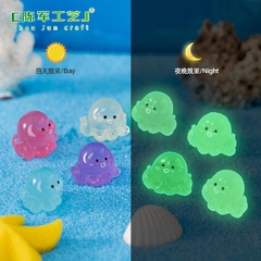 Phụ Kiện Tiểu Cảnh - Mô Hình Bạch Tuộc Dạ Quang (ZC-211) - Trang Trí Chậu Sen đá, Hồ Cá, Bonsai, Terrarium