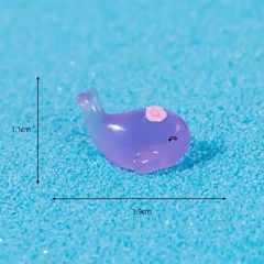 Phụ Kiện Tiểu Cảnh - Mô Hình Cá Heo Dạ Quang Mini (ZC - 331) - Tiểu Cảnh Trang Trí Chậu Sen đá, Hồ Cá, Bonsai, Terrarium