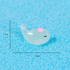 Phụ Kiện Tiểu Cảnh - Mô Hình Cá Heo Dạ Quang Mini (ZC - 331) - Tiểu Cảnh Trang Trí Chậu Sen đá, Hồ Cá, Bonsai, Terrarium