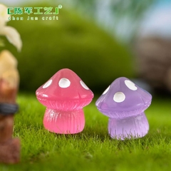 Phụ Kiện Tiểu Cảnh - Nấm Dạ Quang Nhiều Màu (ZC - 433) - Tiểu Cảnh Trang Trí Chậu Sen đá, Hồ Cá, Bonsai, Terrarium