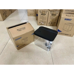 Hồ Cá Để Bàn Có Nắp, Tích Hợp Đèn và Lọc dùng dây USB, Ánh sáng đổi màu SOBO M-B05 và M-B06