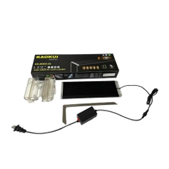 Đèn Led Siêu Sáng RGB Kaokui 3X - Đỏ Cá Ko Đỏ Nước - Máng Nhôm Đen Sang Trọng