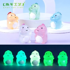 Phụ Kiện Tiểu Cảnh - Khủng long con dạ quang (ZC-1032) - Tiểu Cảnh Trang Trí Chậu Sen đá, Hồ Cá, Bonsai, Terrarium