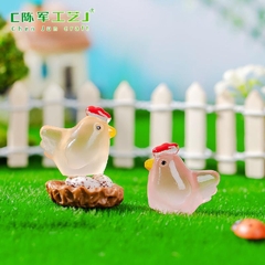 Phụ Kiện Tiểu Cảnh - Gà Mái, Gà Mẹ, Gà Dạ Quang (ZC-987) - Tiểu Cảnh Trang Trí Chậu Sen đá, Hồ Cá, Bonsai, Terrarium