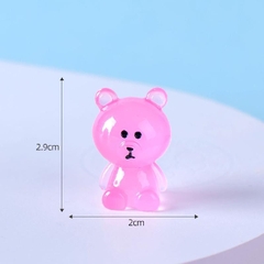 Phụ Kiện Tiểu Cảnh - Gấu Dạ Quang (ZC-808) - Tiểu Cảnh Trang Trí Chậu Sen đá, Hồ Cá, Bonsai, Terrarium