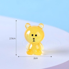 Phụ Kiện Tiểu Cảnh - Gấu Dạ Quang (ZC-808) - Tiểu Cảnh Trang Trí Chậu Sen đá, Hồ Cá, Bonsai, Terrarium