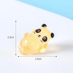 Phụ Kiện Tiểu Cảnh - Gấu Trúc Dạ Quang (ZC-984) - Tiểu Cảnh Trang Trí Chậu Sen đá, Hồ Cá, Bonsai, Terrarium