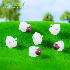 Phụ Kiện Tiểu Cảnh - Cừu Dạ Quang (ZC-971) - Tiểu Cảnh Trang Trí Chậu Sen đá, Hồ Cá, Bonsai, Terrarium