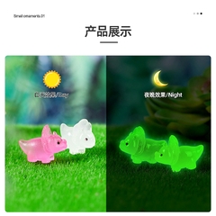 Phụ Kiện Tiểu Cảnh - Khủng Long Dạ Quang (ZC-956) - Tiểu Cảnh Trang Trí Chậu Sen đá, Hồ Cá, Bonsai, Terrarium