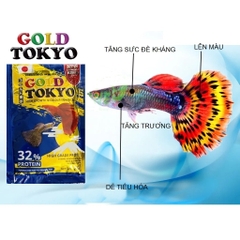 Cám Gold Tokyo Thức Ăn Cho Cá Thủy Sinh, Betta, Guppy Gói 20g