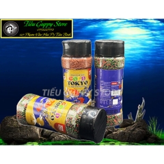 Cám Gold Tokyo Thức Ăn Cho Cá Thủy Sinh, Betta, Guppy (Hủ 50gr) - Thức ăn giúp cá tăng trưởng, lên màu và dễ tiêu hóa