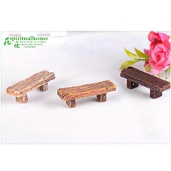 Phụ Kiện Tiểu Cảnh - Ghế Băng Bằng Gỗ (ZC-111) - Tiểu Cảnh Trang Trí Chậu Sen đá, Hồ Cá, Bonsai, Terrarium