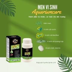 Vi Sinh Aquarium Care 4 in 1 - Làm Trong Nước - Khử Mùi Hôi Tanh trong hồ cá