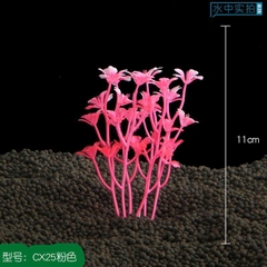 Phụ Kiện Tiểu Cảnh - Mô hình cây rong nhựa 10cm (YR-8) - Tiểu Cảnh Trang Trí Hồ Cá