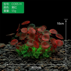 Phụ Kiện Tiểu Cảnh - Mô hình cây rong nhựa ( YR-5 ) - Tiểu Cảnh Trang Trí Hồ Cá