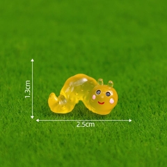 Phụ Kiện Tiểu Cảnh - Sâu Con Dạ Quang (ZC-1073) - Tiểu Cảnh Trang Trí Hồ Cá, Bonsai, Terrarium