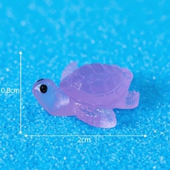 Phụ Kiện Tiểu Cảnh - Rùa con dạ quang, rùa nhỏ (ZC-1043) - Tiểu Cảnh Trang Trí Hồ Cá, Bonsai, Terrarium