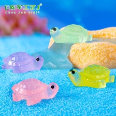 Phụ Kiện Tiểu Cảnh - Rùa con dạ quang, rùa nhỏ (ZC-1043) - Tiểu Cảnh Trang Trí Hồ Cá, Bonsai, Terrarium