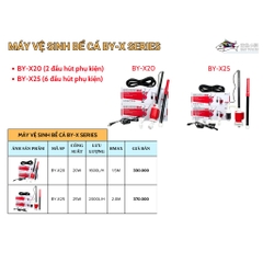 Máy Vệ Sinh, Thay Nước Bể Cá Đa Năng Baoyu BY-X20, By-X25
