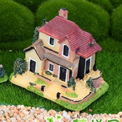 Mô Hình Biệt Thự Lớn Sang Trọng (ZC-678) - Mô hình phụ kiện trang trí sen đá, terrarium, hồ cá, bàn làm việc, bàn học