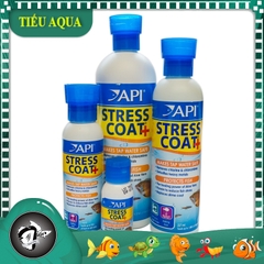 API STRESS COAT+ , Thần Dược cho cá cảnh. Giảm stress và khử kim loại nặng, phục hồi vết thương