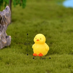 Phụ Kiện Tiểu Cảnh - Mô Hình Gà Con Màu Vàng ( ZC - 198) - Tiểu Cảnh Trang Trí Chậu Sen đá, Hồ Cá, Bonsai, Terrarium