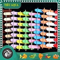 Phụ Kiện Tiểu Cảnh -  Mô Hình Hàng Rào Đa Sắc 10*4cm (ZC - 713) - Tiểu Cảnh Trang Trí Chậu Sen đá, Hồ Cá,...