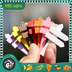 Phụ Kiện Tiểu Cảnh - Mô Hình Hàng Rào, Biển Chỉ Dẫn Bằng Gỗ (ZC-885) - Tiểu Cảnh Trang Trí Chậu Sen đá, Hồ Cá