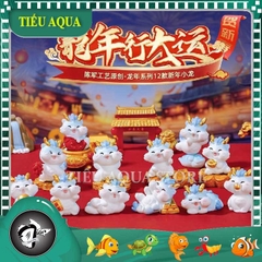 Phụ Kiện Tiểu Cảnh - Mô Hình Rồng Năm Mới (ZC - 923) - Tiểu Cảnh Trang Trí Chậu Sen đá, Hồ Cá, Bonsai, Terrarium