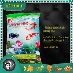 Cám ShangHai Chuyên Dụng Cho Cá Bảy Màu, Betta, Cá Vàng, Cá Koi...  - Nhiều Đạm, Chất Lượng và Kinh Tế