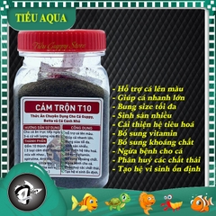Cám Trộn T10 - Thức Ăn Đầy Đủ Dinh Dưỡng cho Cá Guppy, Betta và Các Loài Cá Thủy Sinh Khác