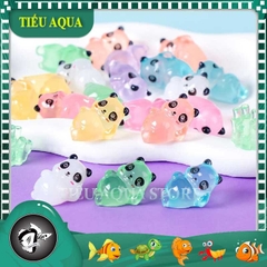 Phụ Kiện Tiểu Cảnh - Gấu Trúc Dạ Quang (ZC-984) - Tiểu Cảnh Trang Trí Chậu Sen đá, Hồ Cá, Bonsai, Terrarium