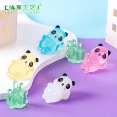 Phụ Kiện Tiểu Cảnh - Gấu Trúc Dạ Quang (ZC-984) - Tiểu Cảnh Trang Trí Chậu Sen đá, Hồ Cá, Bonsai, Terrarium