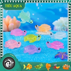 Phụ Kiện Tiểu Cảnh - Rùa con dạ quang, rùa nhỏ (ZC-1043) - Tiểu Cảnh Trang Trí Hồ Cá, Bonsai, Terrarium