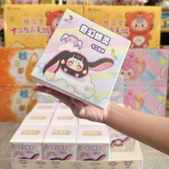 [Blindbox Chính Hãng] MOKI 12 Cung Hoàng Đạo, móc khoá gấu bông dễ thương- Quà tặng cho bé