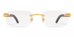 Gọng Cartier CT0052O-005 càng gỗ chính hãng