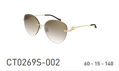 Kính mát Cartier CT0269S-001 chính hãng