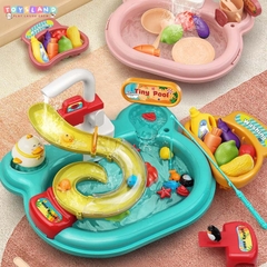 1203-5-6  HỘP CÂU CÁ NƯỚC PIN CẦU TUỘT - XANH DƯƠNG