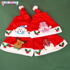 39264 BỊCH 12C NÓN NOEL GẤU, TUẦN LỘC, ÔNG GIÀ NOEL, NGƯỜI TUYẾT (22x34) - MỘT CÁI
