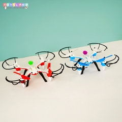 H235-1  HỘP MÁY BAY DRONE ĐIỀU KHIỂN TRÊN KHÔNG 4 CÁNH QUẠT, CÓ SẠC USB - XANH DƯƠNG