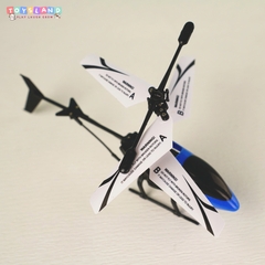 F-360  HỘP MÁY BAY TRỰC THĂNG ĐIỀU KHIỂN TRÊN KHÔNG, 2 TẦNG, CÓ SẠC USB - XANH DƯƠNG