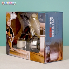 _0703A  HỘP BẾP INOX (1 NỒI, 2 CHẢO, 3 MUỖNG)